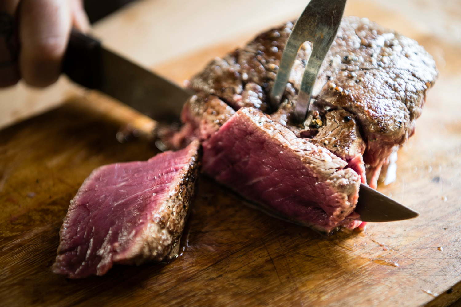 beneficios de comer la carne al punto