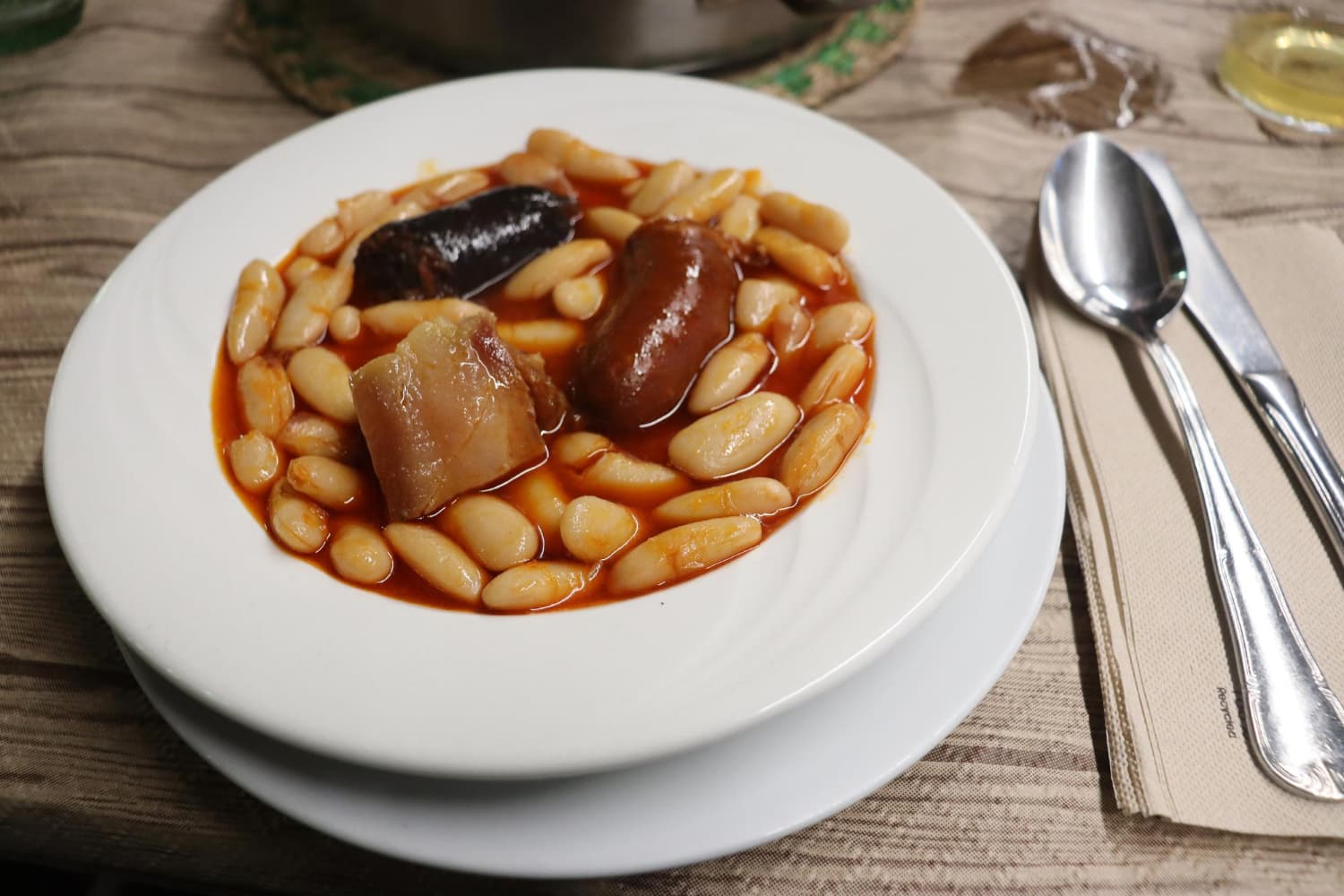 el compango de una fabada asturiana